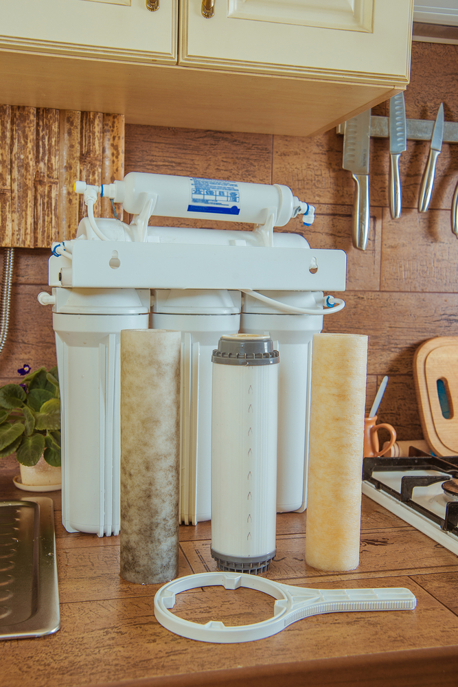 Water filtration maintenance