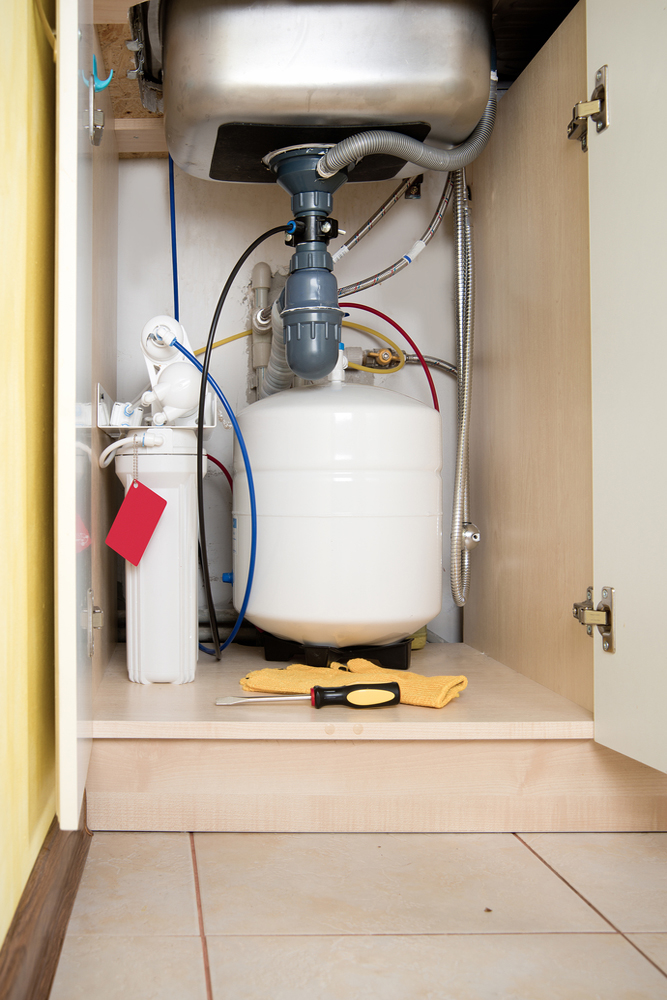 water filtration installation